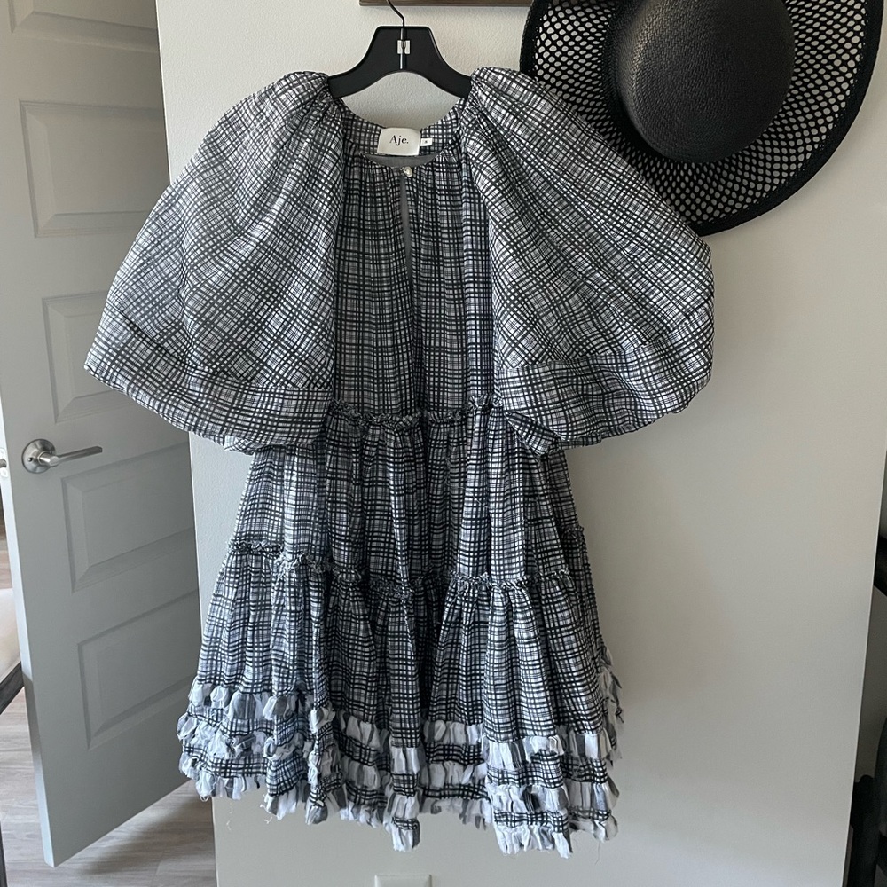 Checked Aje Dress